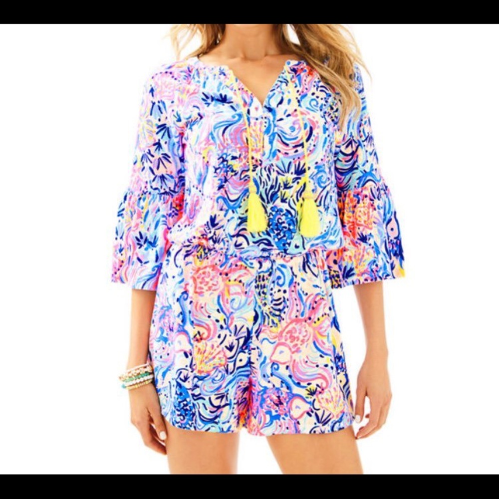 Lilly Pulitzer Del Lago NWT romper